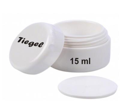 Leertiegel weiß 15 ml Leertiegel weiß 15 ml