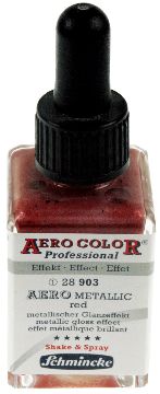 Airbrushfarbe Metallic Red 28 ml