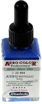 Airbrushfarbe Metallic blau28 ml