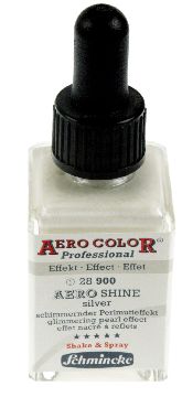 Airbrushfarbe Aero Silber 28 ml