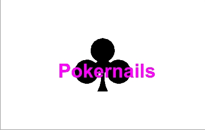 Pokernails Sticker Kreuz