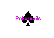 Pokernails Sticker Pike