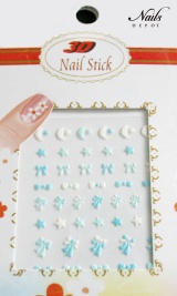 Nailsticker 3 D Glittersticker