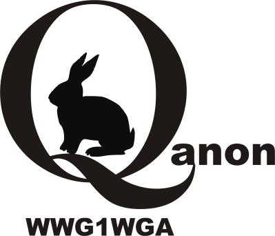 Aufkleber Sticker Q anon