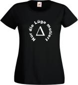 T-shirt schwarz Delta Ladys