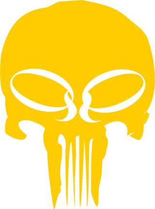 Q-Skull Gelb